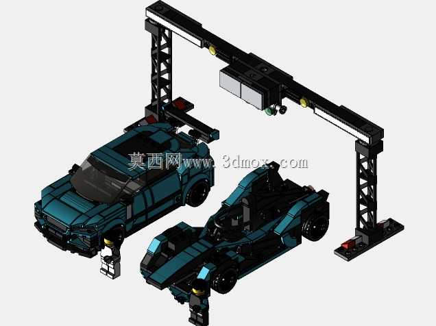 乐高速度冠军-E级方程式松下捷豹赛车Gen2 C(76898)