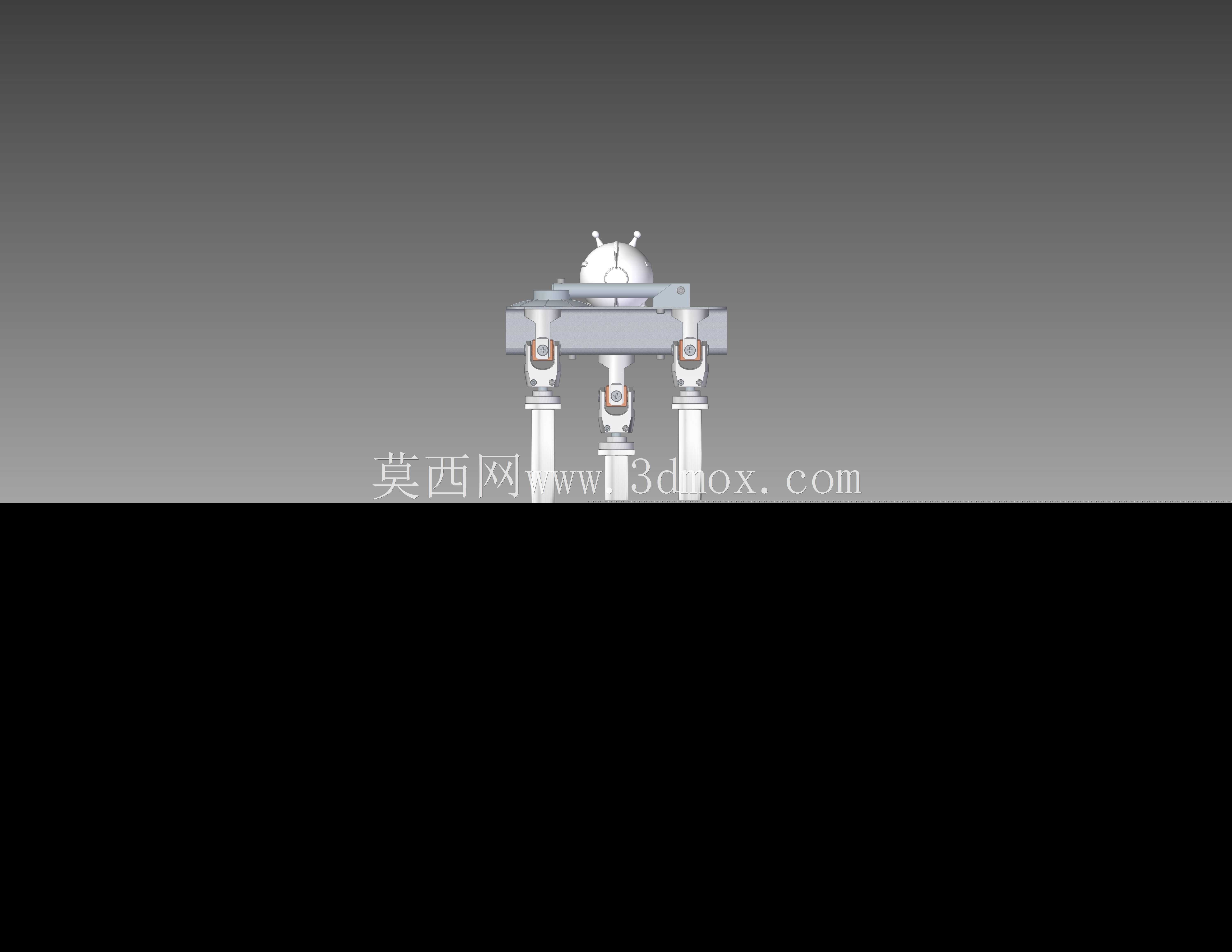 摄像机六足机器人