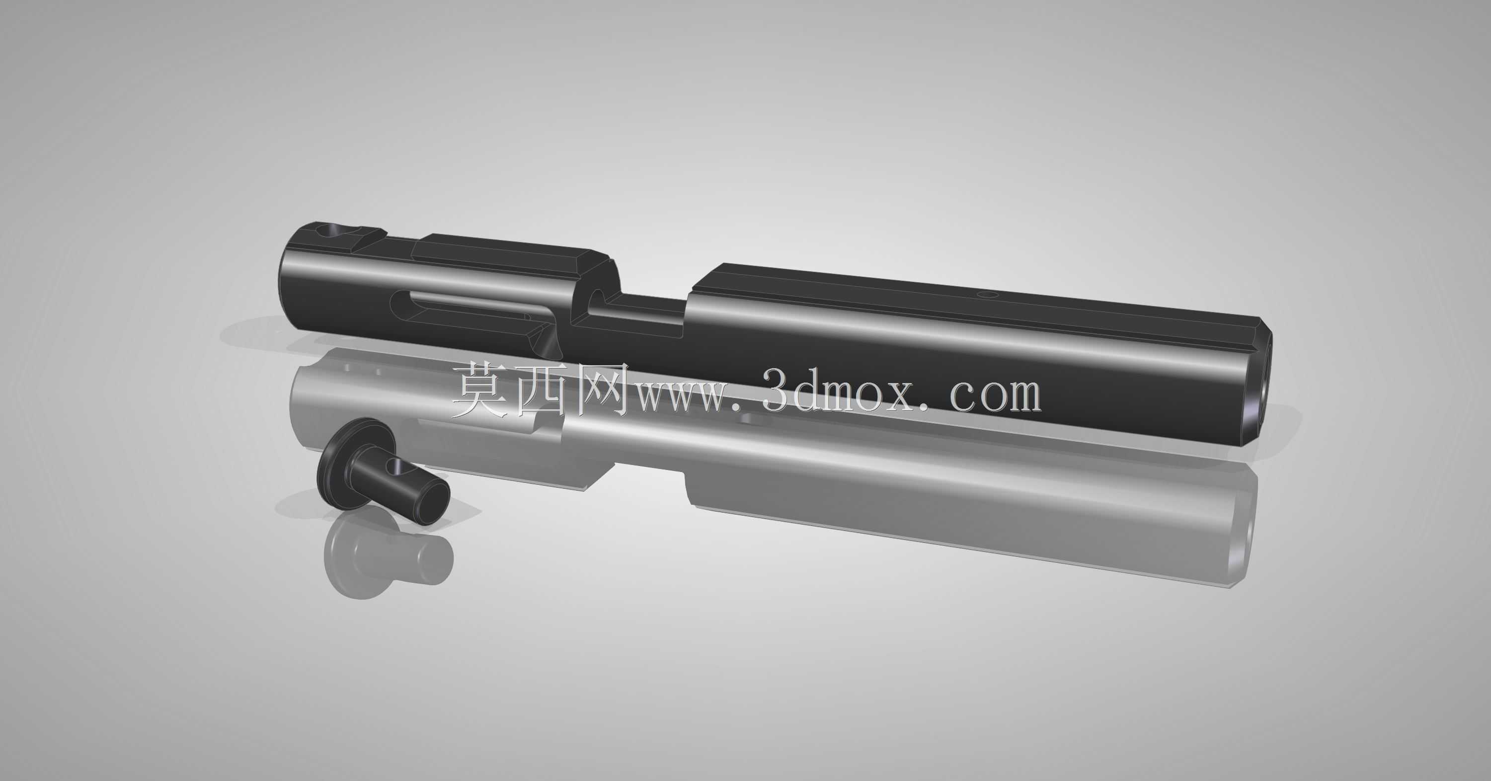CROSMAN 2240-2250定制长钢炮尾(右侧),带端盖