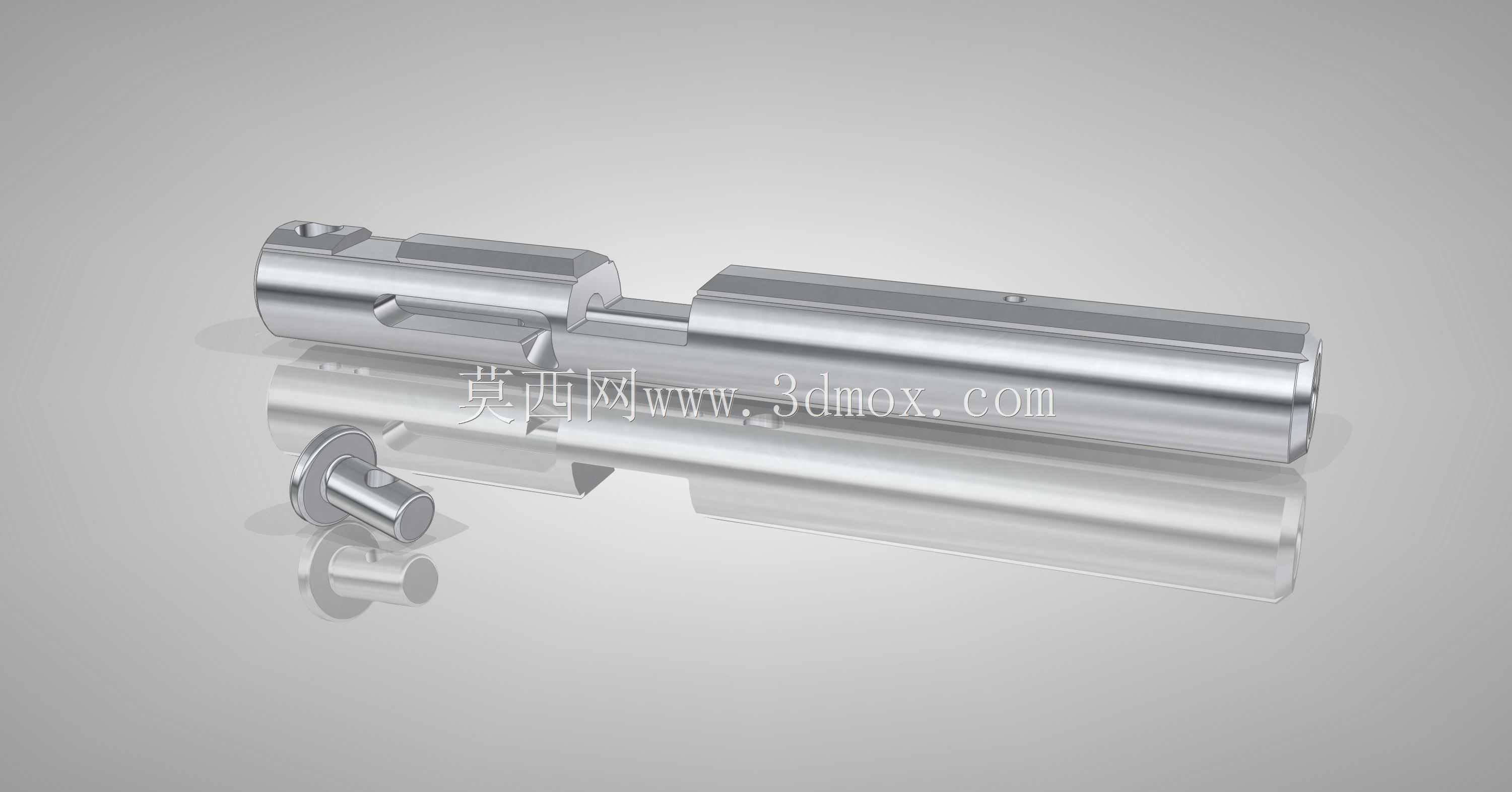 CROSMAN 2240-2250定制长钢炮尾(右侧),带端盖