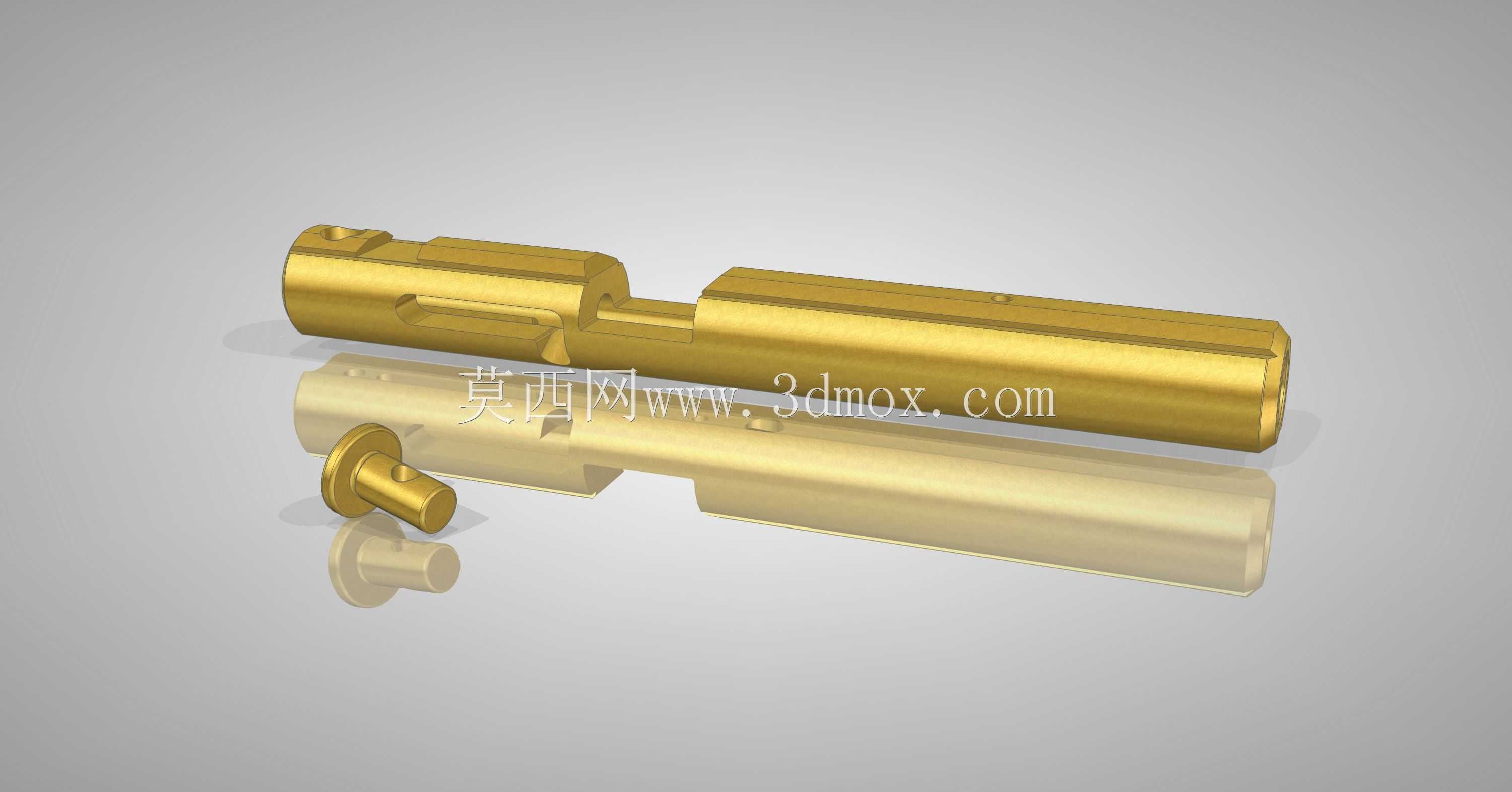 CROSMAN 2240-2250定制长钢炮尾(右侧),带端盖