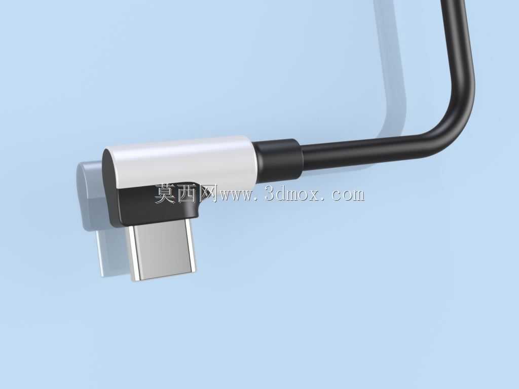 UGREEN提供的90°角USB C插头