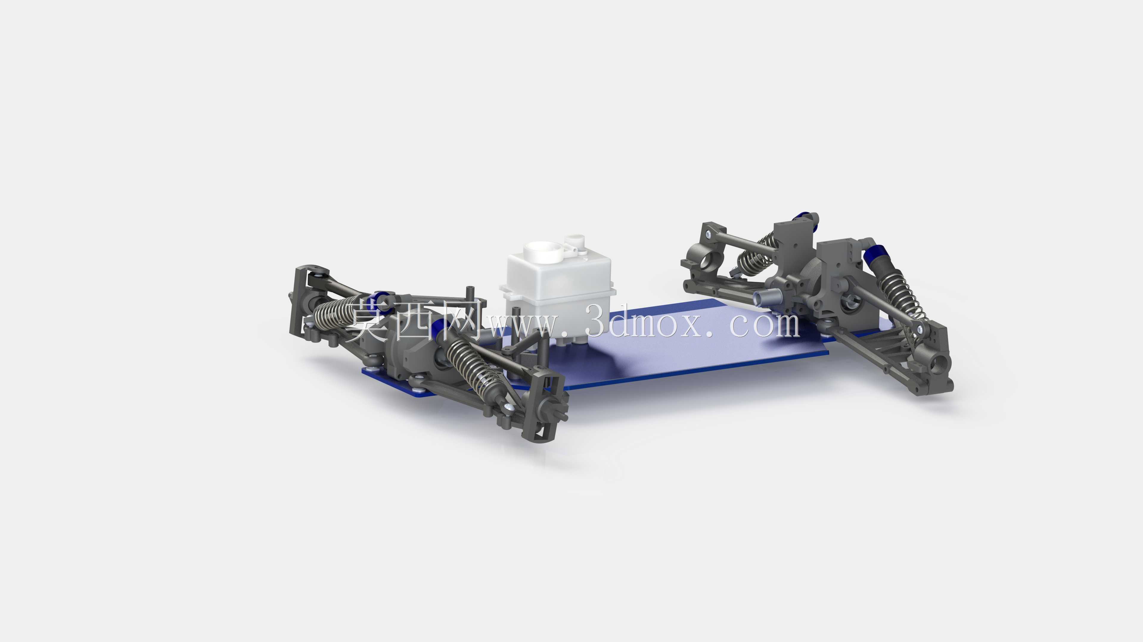 Kyosho TR 15体育场力等轴测视图渲染