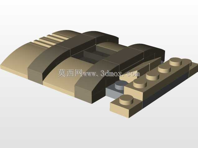 乐高建筑-扁平铁建筑(21023)