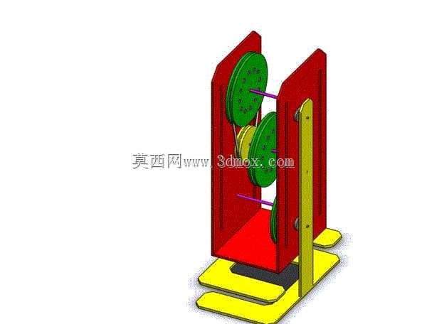 纸板行走机器人。