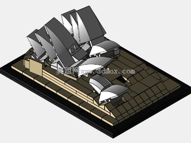 乐高建筑-悉尼歌剧院(21012)