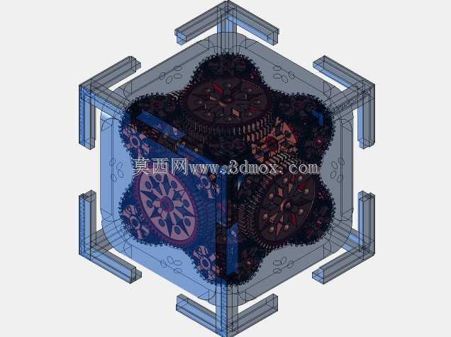 词汇拼图立方体