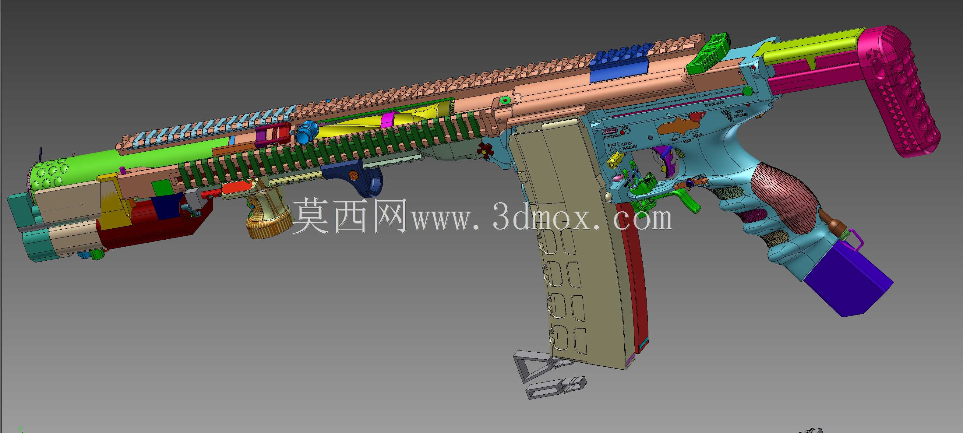 ������ƶ���300���ֺ�ɫaac 7.62x35mmǥ�����ڽ���V.2