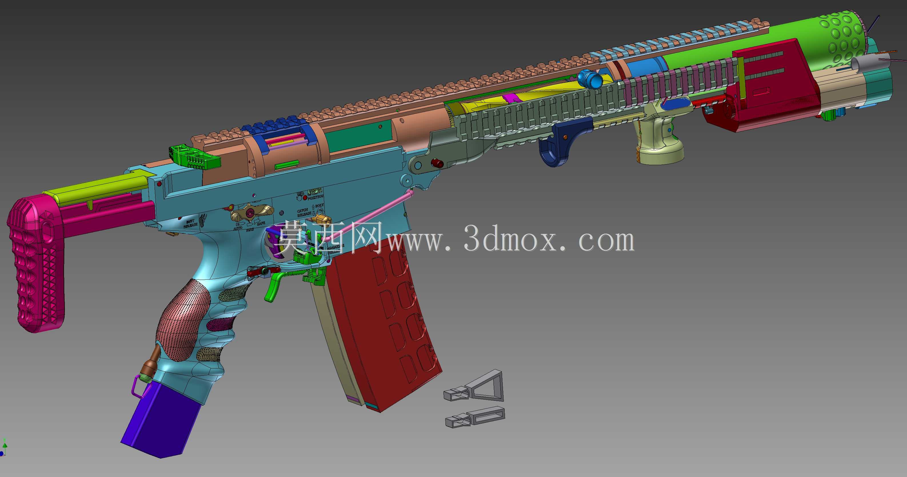 ������ƶ���300���ֺ�ɫaac 7.62x35mmǥ�����ڽ���V.2