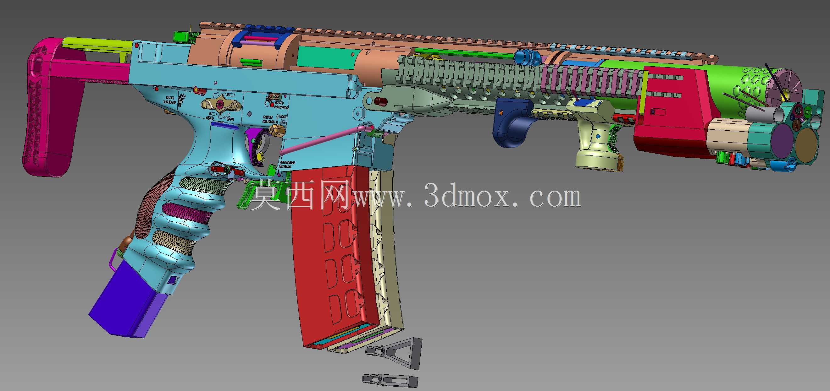 ������ƶ���300���ֺ�ɫaac 7.62x35mmǥ�����ڽ���V.2