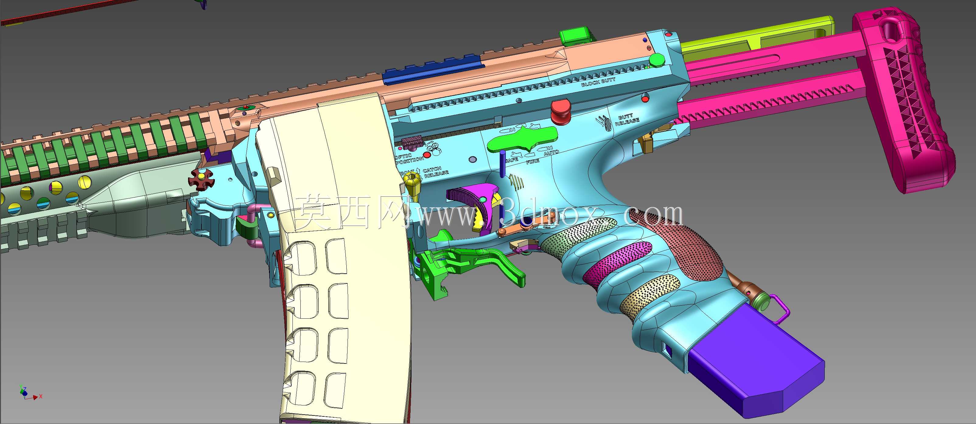 ������ƶ���300���ֺ�ɫaac 7.62x35mmǥ�����ڽ���V.2