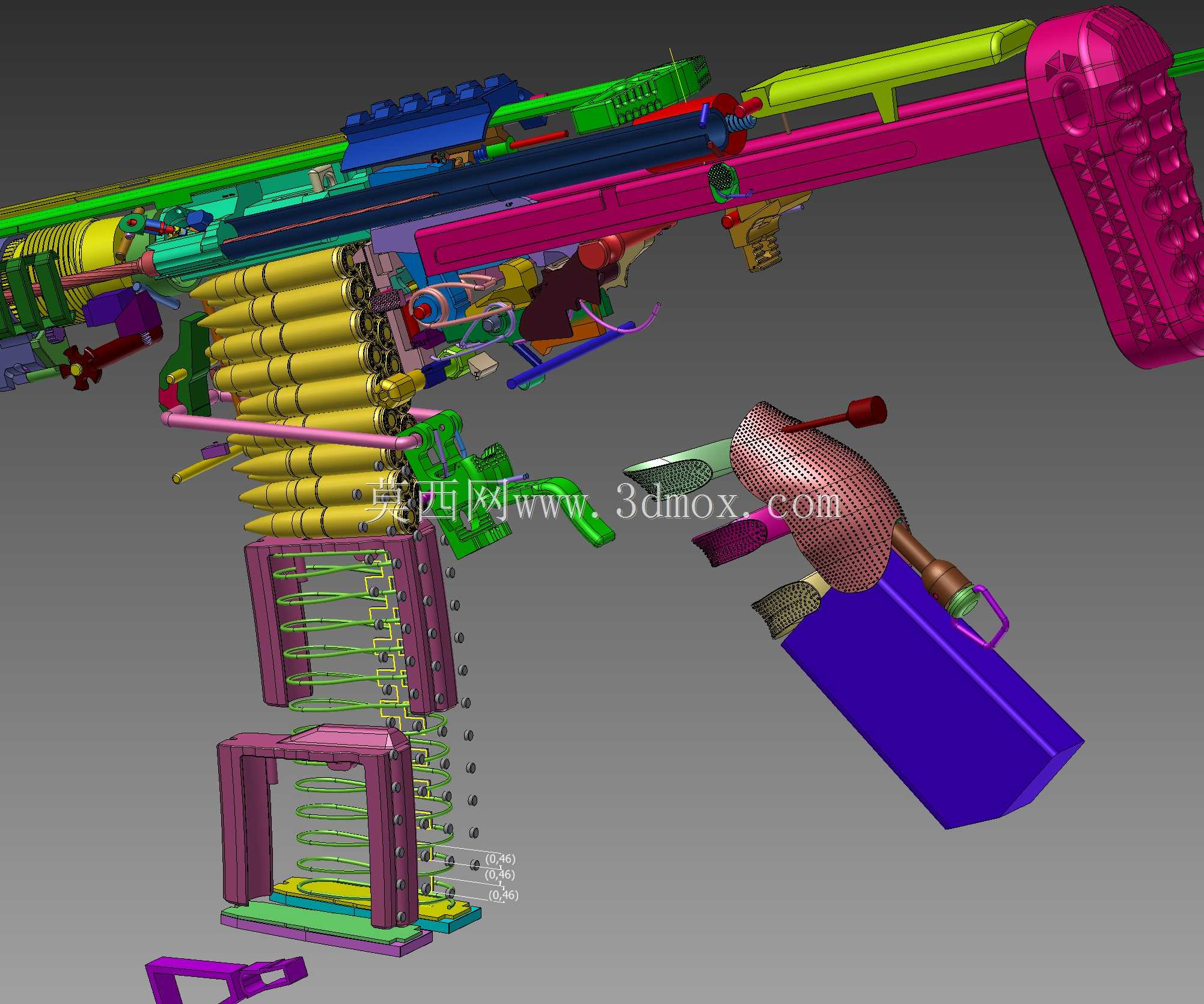 ������ƶ���300���ֺ�ɫaac 7.62x35mmǥ�����ڽ���V.2