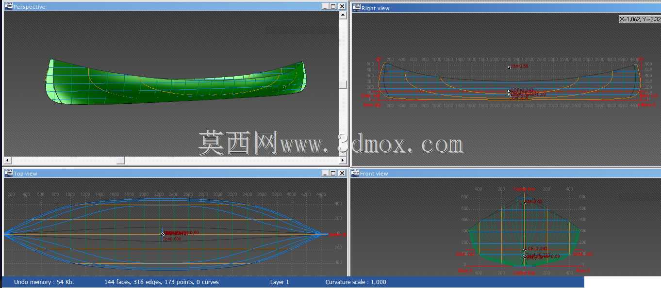 阿迪朗达克导向船基本形状