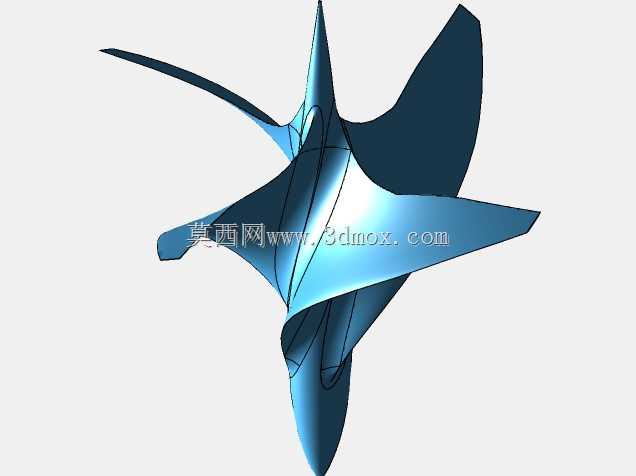 流线型螺旋桨,带ogive轮毂-概念设计