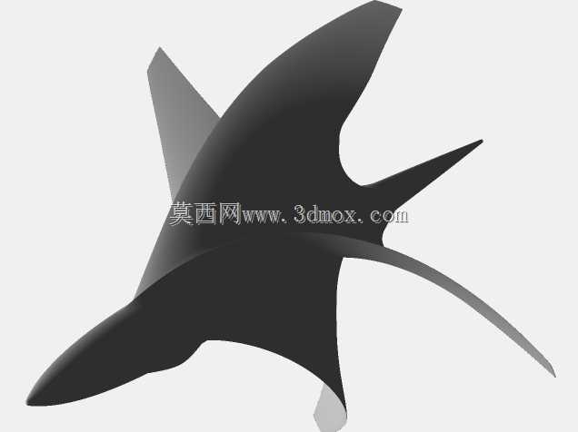 流线型螺旋桨,带ogive轮毂-概念设计