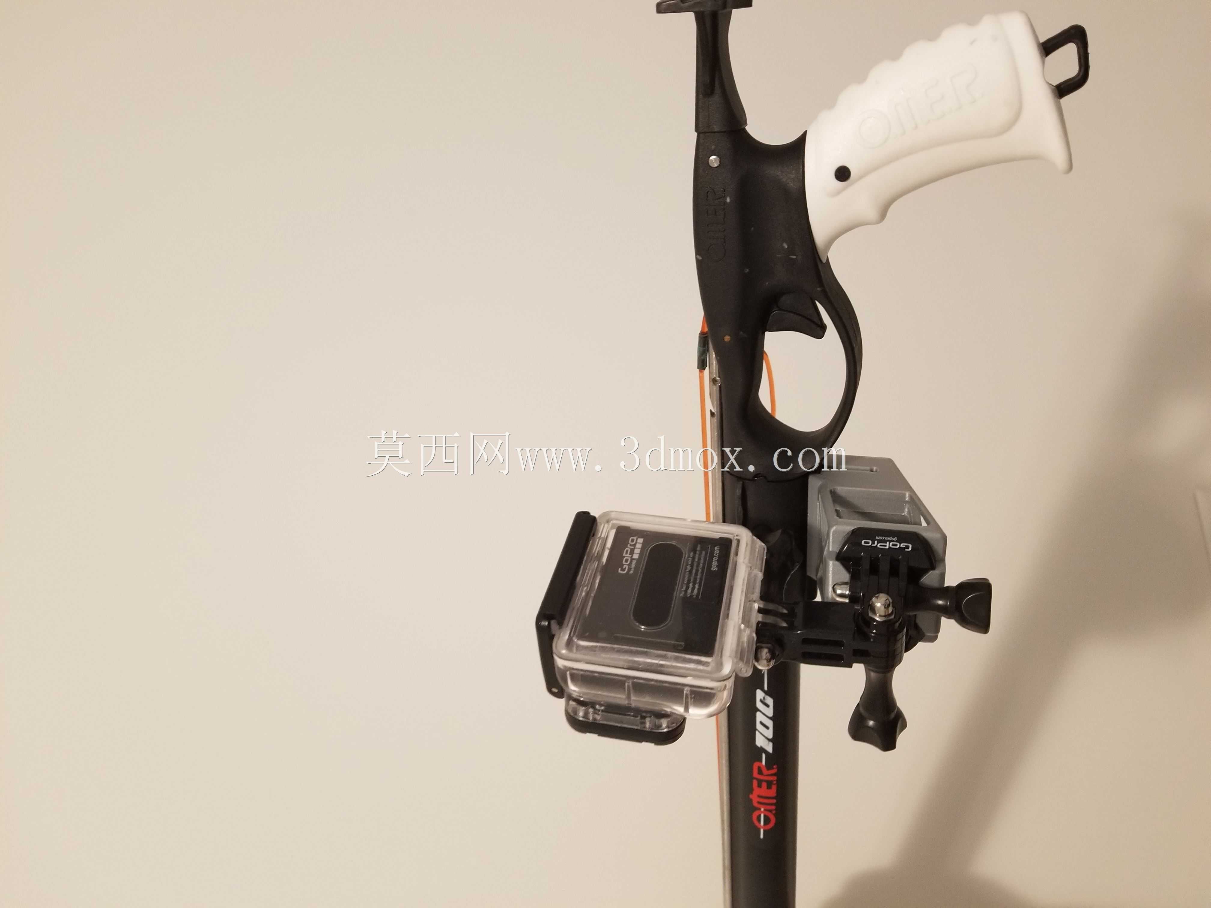 长矛枪用GoPro支架