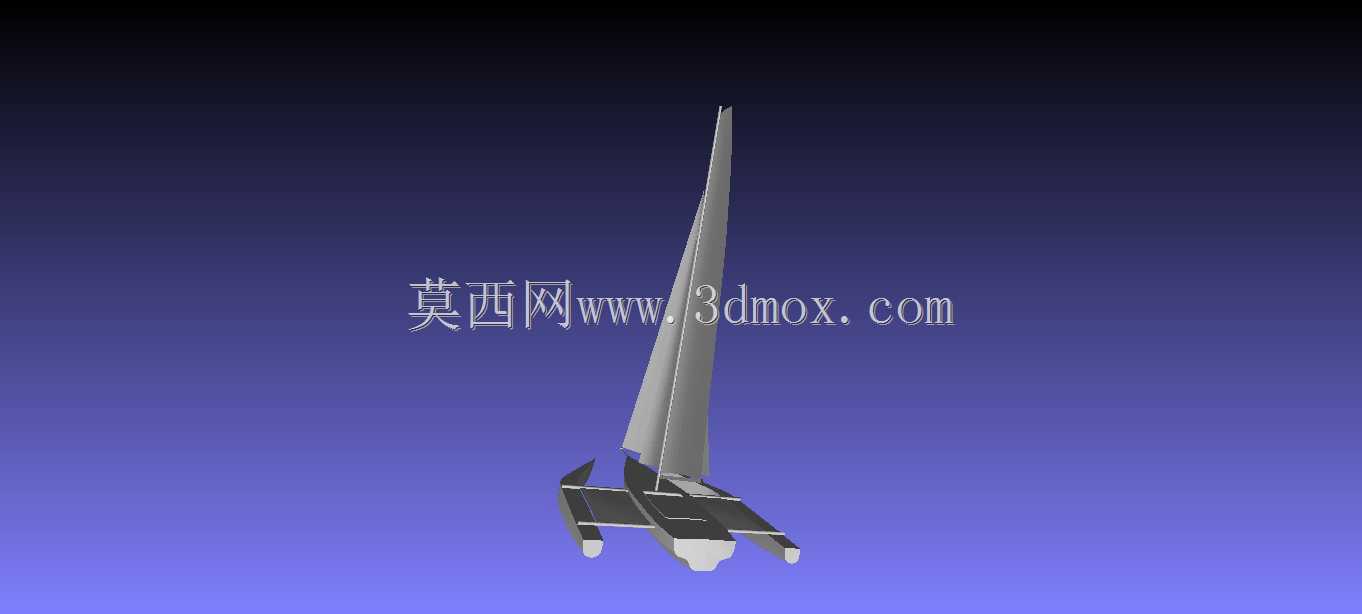 弯曲三体船2