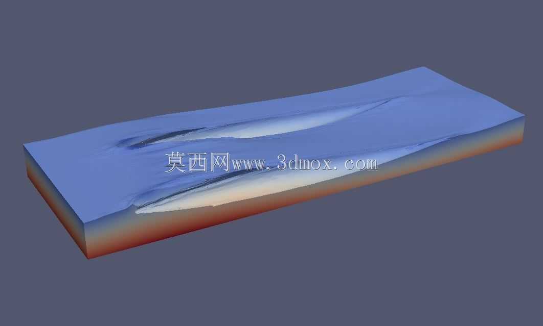 半椭圆三体船