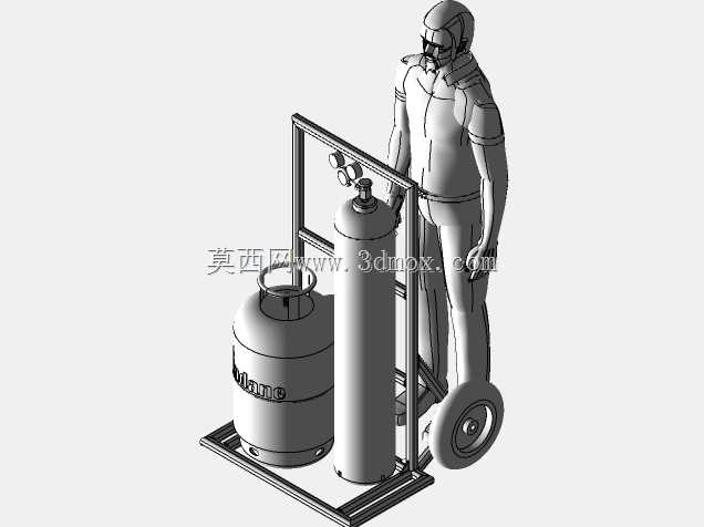 气割滚筒台车