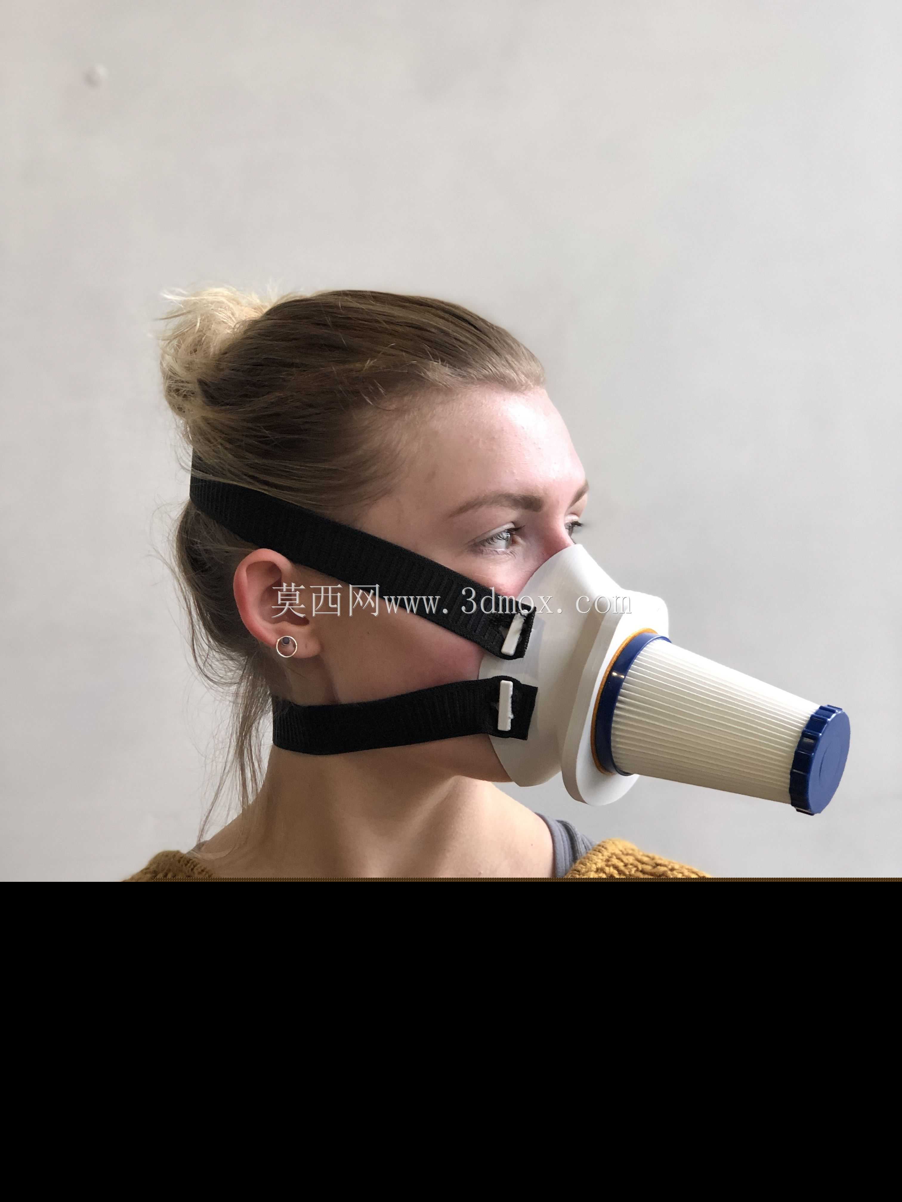 新冠病毒-19 F2高效空气过滤器面罩V3