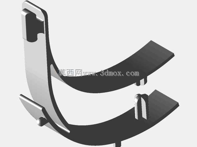 COVID-19模块化140mm x 140mm标准小尺寸3D打印遮阳板支架,带DXF面罩