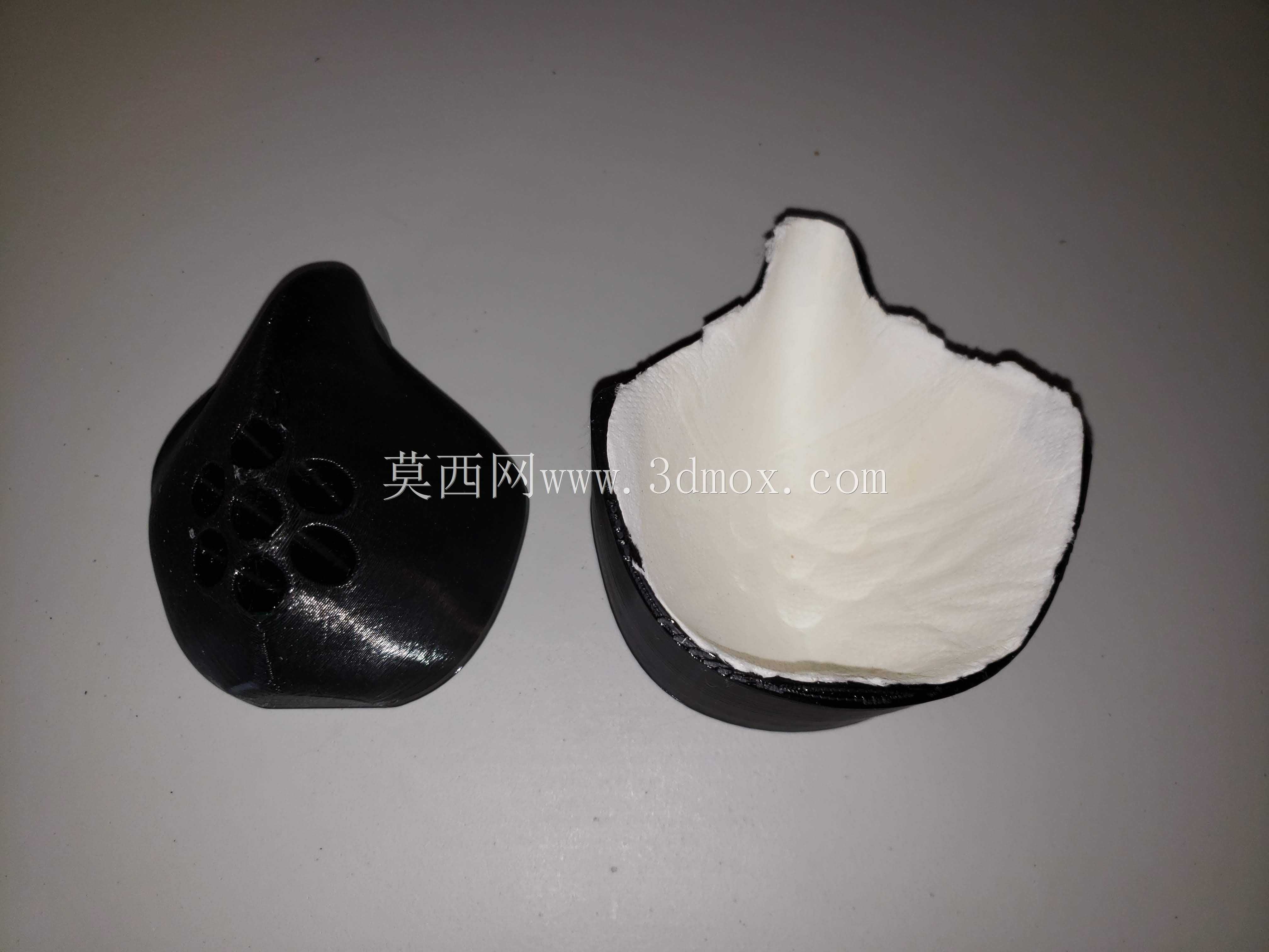 COVID-19 DIY口罩口罩3DP型腔/型芯模具