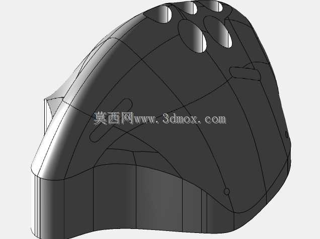 COVID-19 DIY口罩口罩3DP型腔/型芯模具