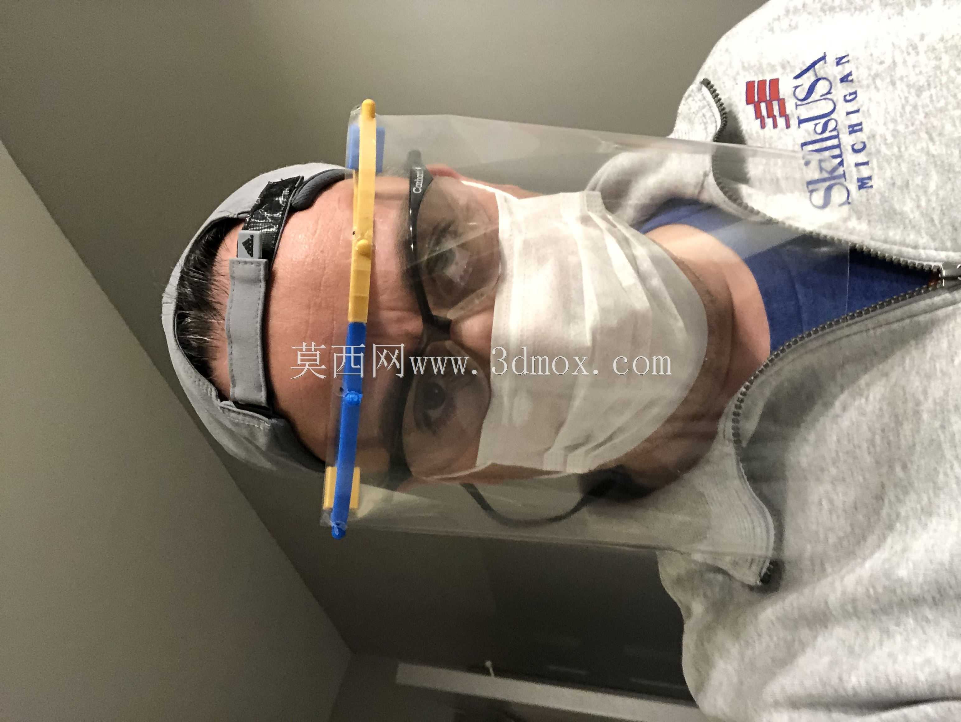 小型3D打印机的面罩