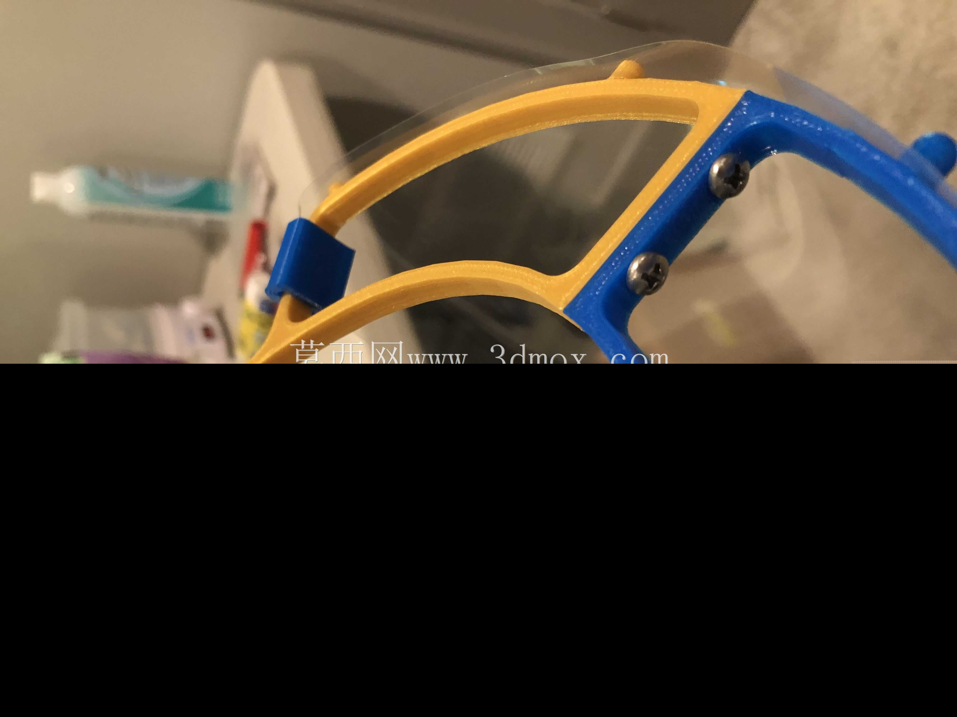 小型3D打印机的面罩