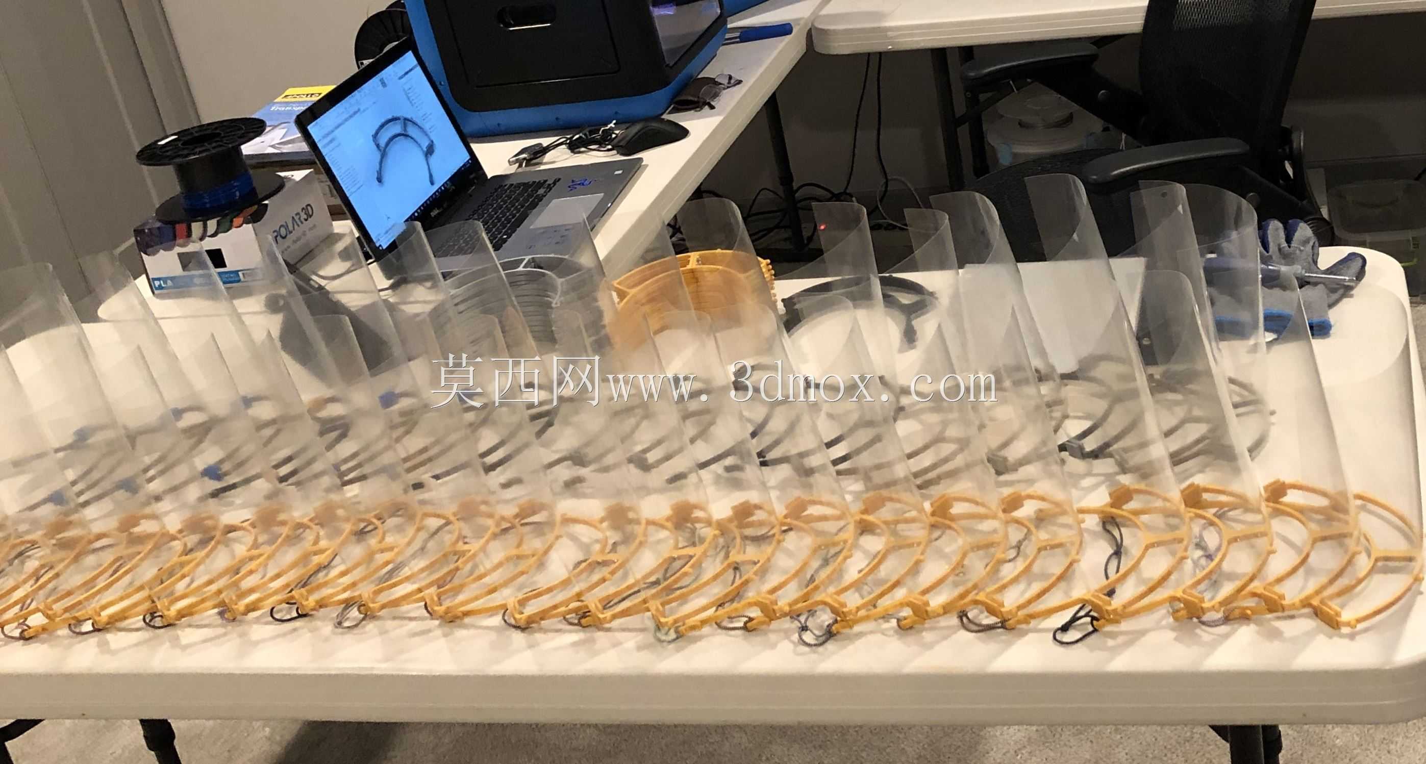 小型3D打印机的面罩
