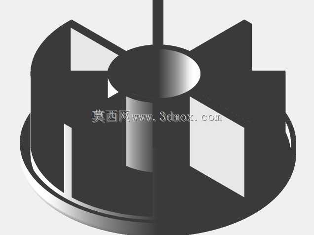 圆形药盒