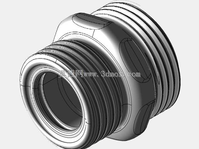 用于RD40 1/7\“和M45x3螺纹的新冠过滤器MSA屏蔽适配器