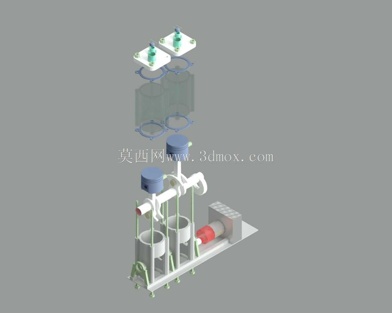 双缸空气泵通风机