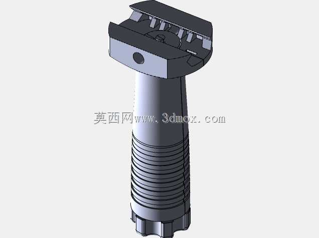PM007-AR-15/M16“瑞士图案”垂直前把手-黑色聚合物