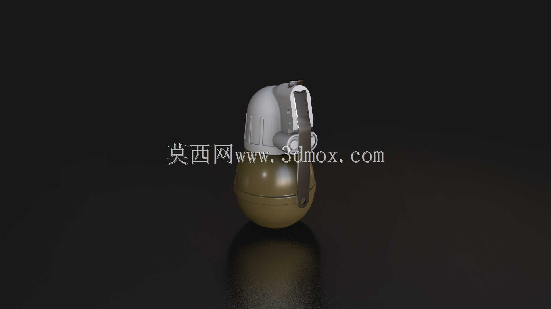 可3D打印苏制RGN进攻手榴弹结构
