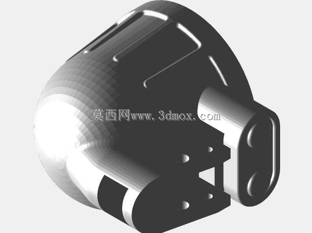 可3D打印苏制RGN进攻手榴弹结构