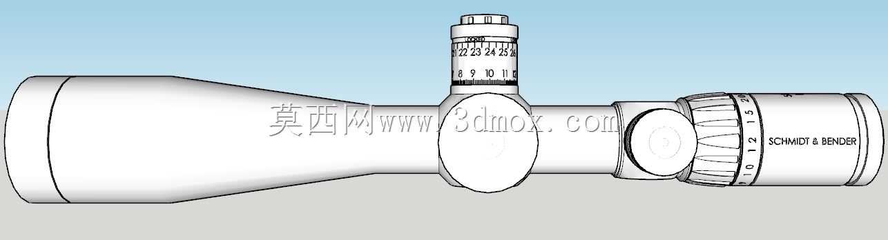 施密特弯管机5-25x56 PM II LRR-MIL示波器