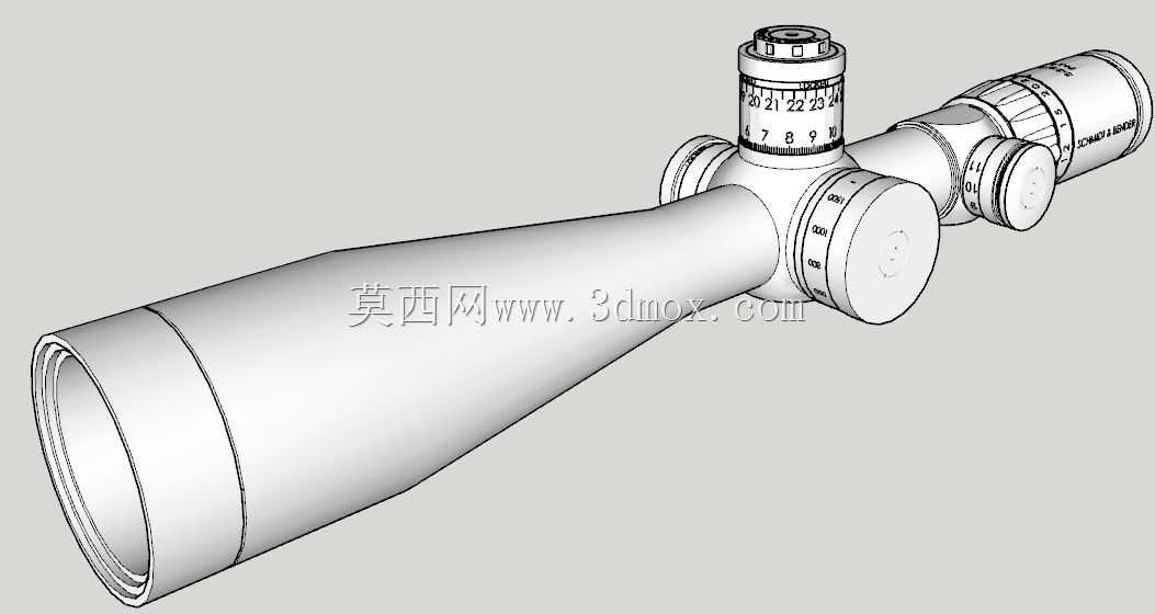 施密特弯管机5-25x56 PM II LRR-MIL示波器