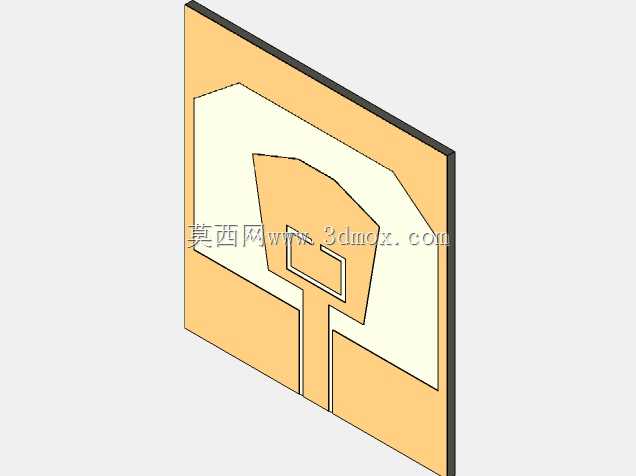WLAN带阻超宽带微带PCB天线