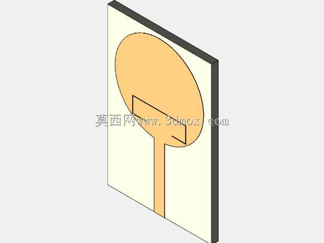 紧凑型双频陷波圆形超宽带单极PCB天线