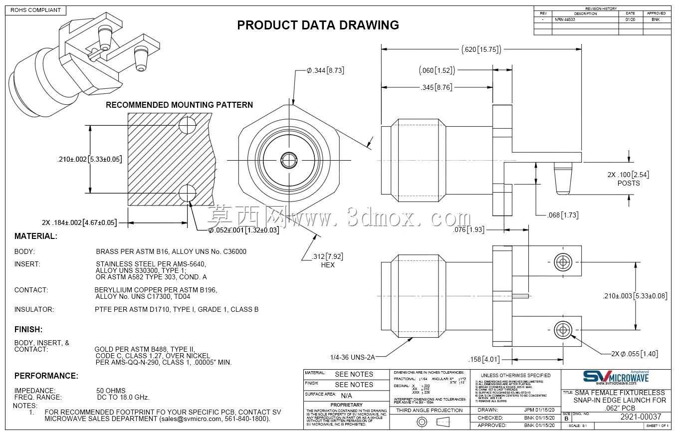 SMA����PCB��Ե������������2֧��