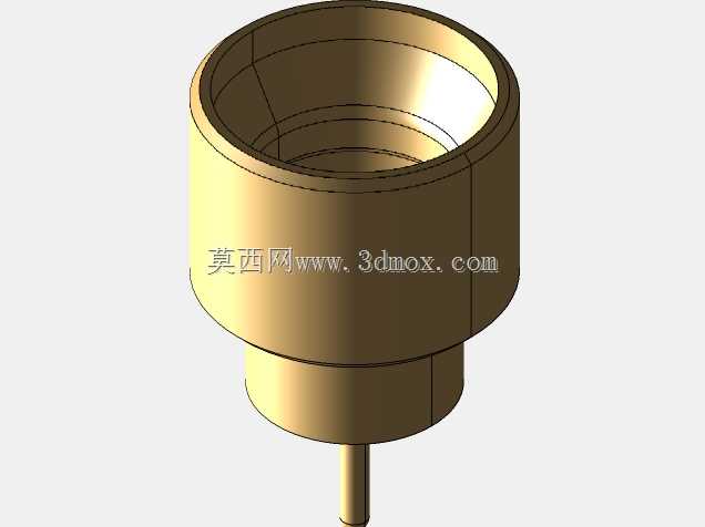 65 GHz单端口PCB TH安装微型SMP(MSMP)半刚性同轴连接器插座