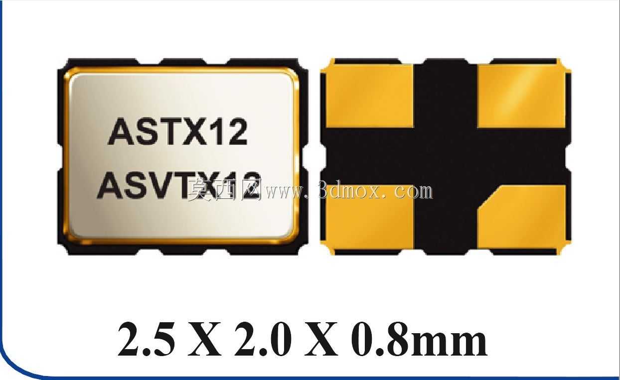 �ǳ��õ��ȶ���+/-500 PPB Abracon 2520��TCXO/VCTCXO
