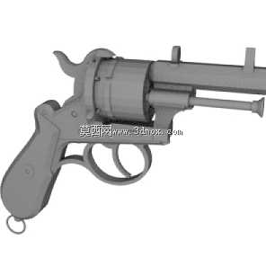 Lefaucheux M1858������12����6��˽Ƕ�ǹ�ܣ�3D��ӡ�׼����ǹ��