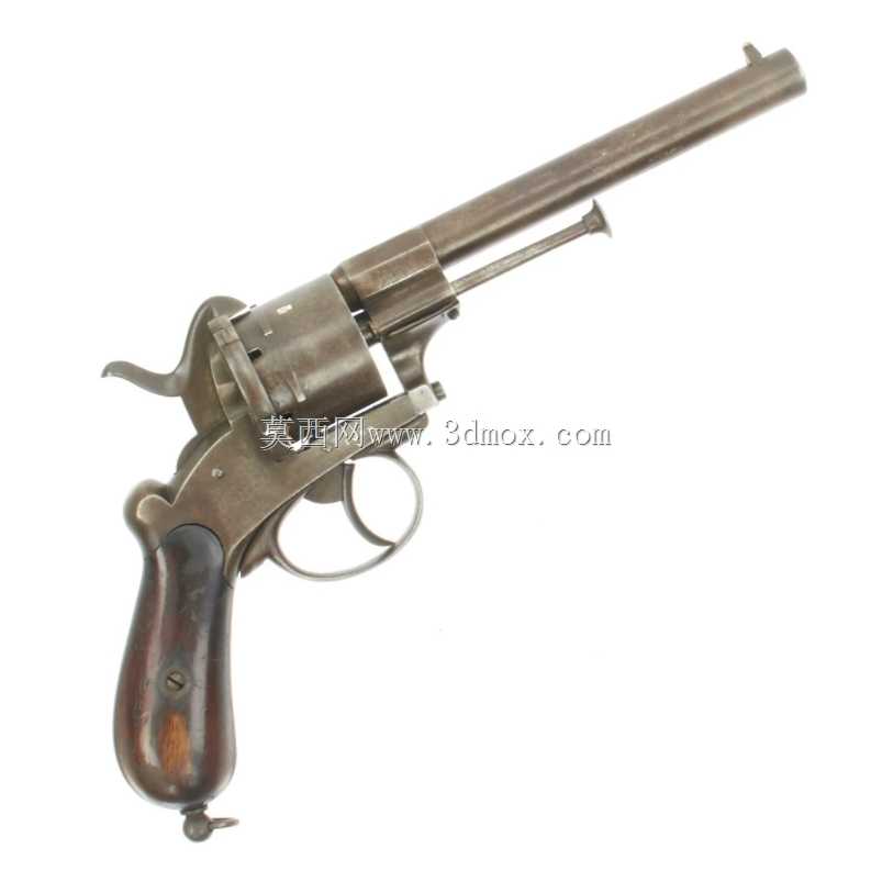 Lefaucheux M1858������12����6��Բǹ�ܣ�3D��ӡ�׼����ǹ��