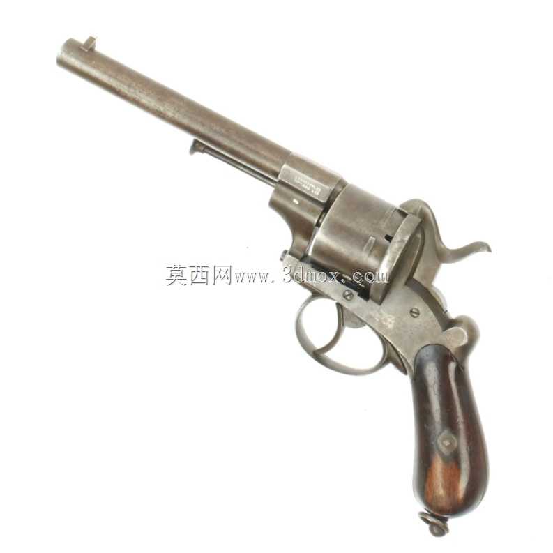 Lefaucheux M1858第三款12毫米6发圆短管(3D打印套件玩具枪)