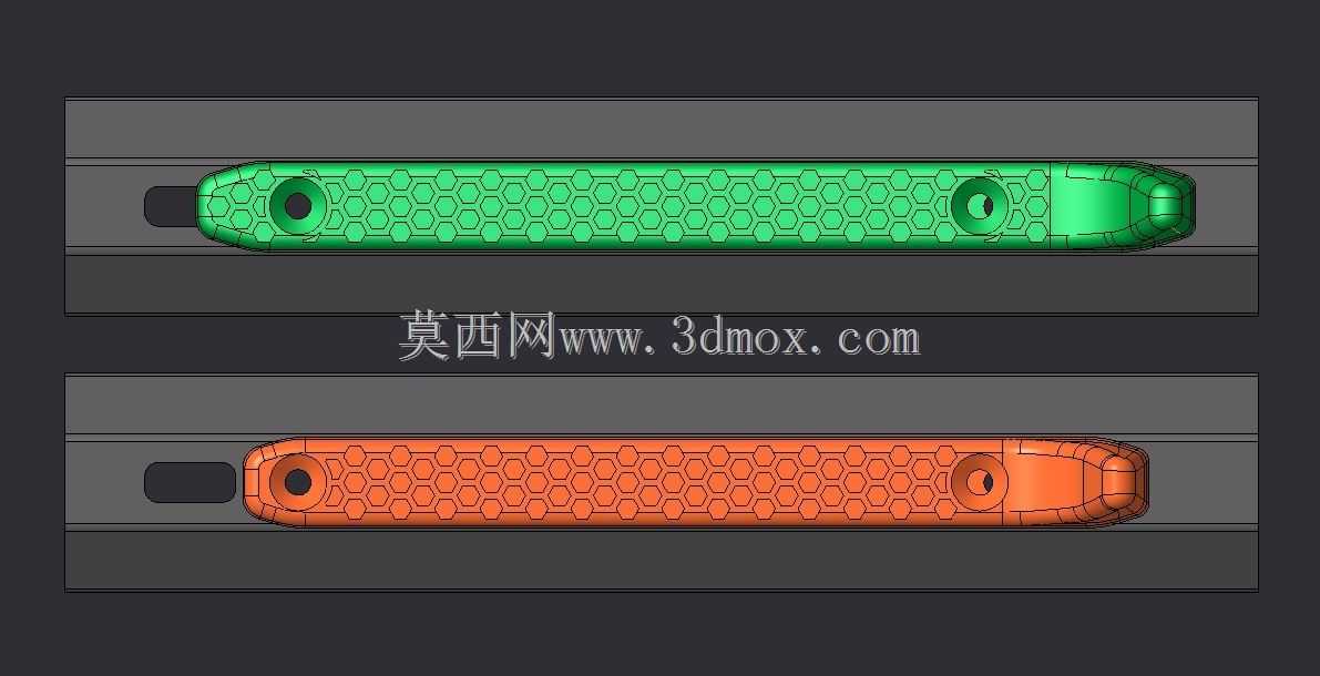 M-LOK轨盖和手制动器