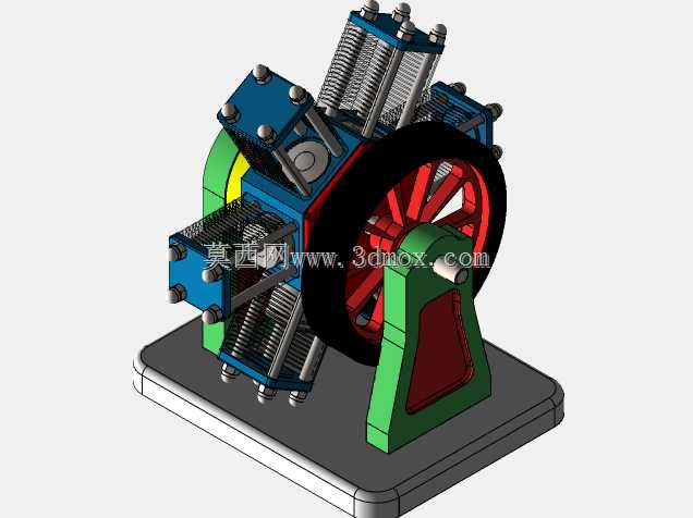 六缸径向发动机