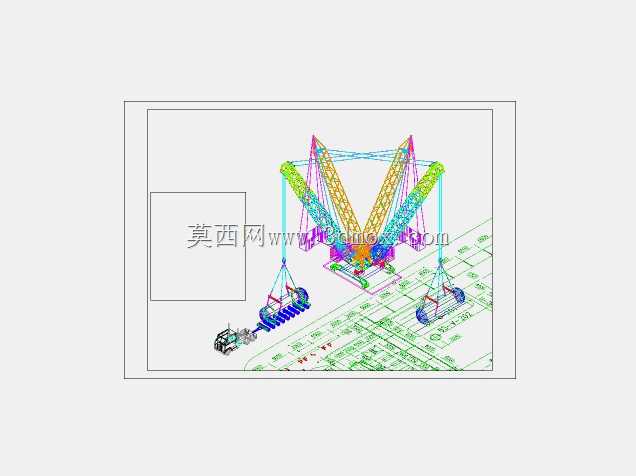 履带式起重机在造纸厂的回转窑