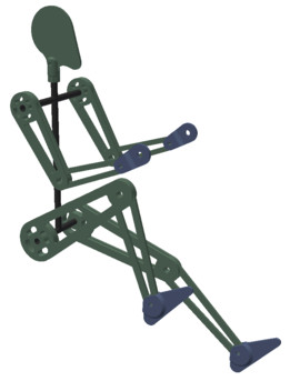 ��������������ģ��1,73 mts/Modelo humano����������ģ��1,73 mts